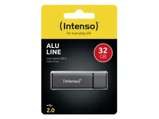 Alu Line Usb Stick 32Gb 2.0 Antraciet - 1