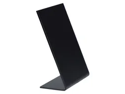 Krijtbord Securit A7 L-Bord Verticaal zwart 5 stuks