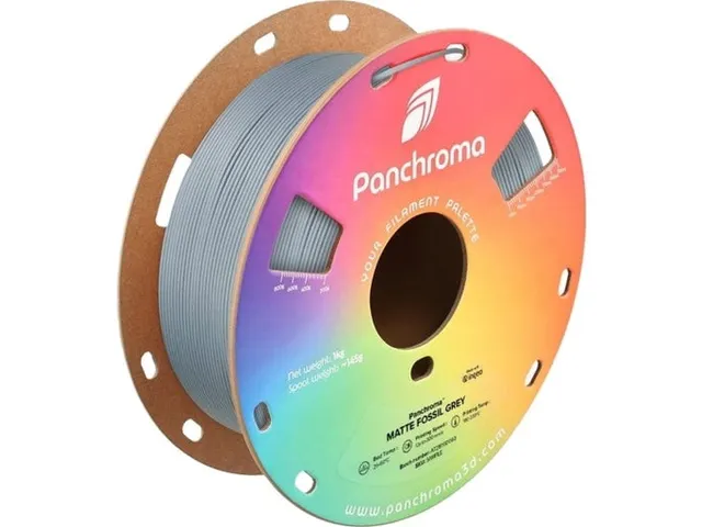 PLA Matte 1,75mm grijs 1kg Panchroma 3D Filament