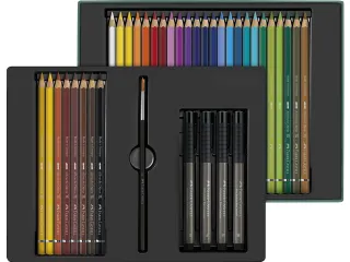 Aquarelpotlood Faber-Castell Albrecht Durer & Pitt Artist Pen 37-delig - 2