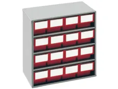 Bakkenunit Bxhxd 400X395X300Mm 16Bakken Rood Behuizing Ral7035