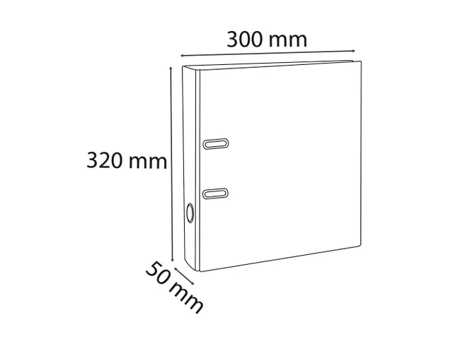 Ordner PP Prem'Touch A4maxi 50mm wit
