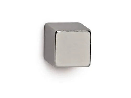 Neodymium Kubusmagneet 20x20x20mm Lichtzilver