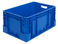 Stapelkrat Pp Hxlxb 270X600X400Mm 50L Blauw