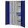 Verticale Uitschuifkast Blauw 1950x1000x600mm 2 Uitschuifb. Legborden