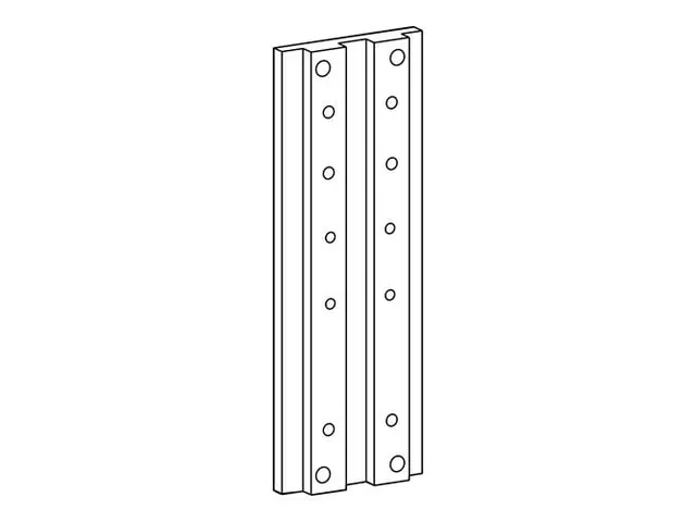 Ergotron montagebeugel voor flatscreen hoogte verstelbaar aluminium