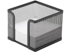 Memokubus Metaal Zwart