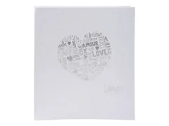 Fotoalb JUST MARRIED 29x32cm 60bl wit