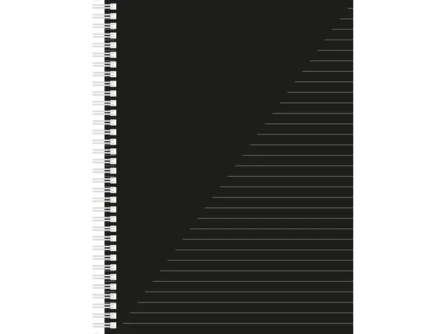 Bloc collège Kangaro A4 Noir 80 feuilles 5 pièces