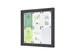 Vitrine d'affichage extérieure verrouillable Slim 6xA4 anthracite