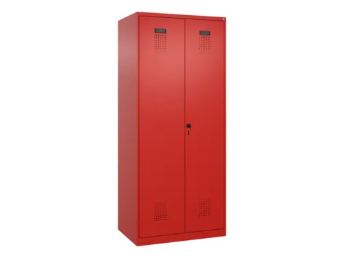 PBM-locker,HxBxD 1850x800x500mm,2vak,vak B 400mm,draaigrendel