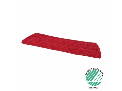 Microvezel vlakmop rood 63cm 5 Stuks
