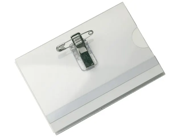 Badge Europel avec pince et épingle 90x60cm 24 pièces