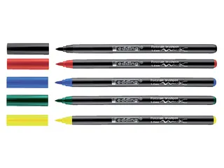 Brushpen edding 4200 porselein zwart - 6