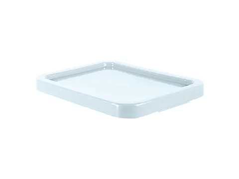 Deksel Voor 13L Bak Naturel Wit