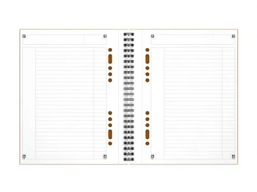 Spiraalblok Oxford International Notebook A5 Gelinieerd