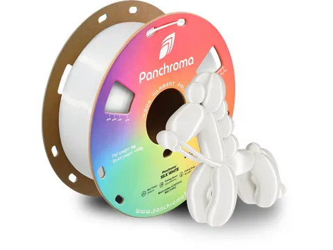 Polymaker 3D printer Filament Panchroma PLA Silk 1,75mm Wit 1kg