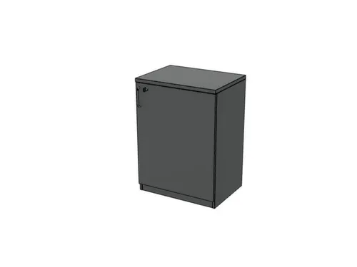 kantoorkast,HxBxD 825x600x445mm,MS-donkergrijs