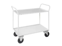 etagewagen,draagverm. 400kg,2etage(s),laadvl. LxB 940x440mm,staaletage