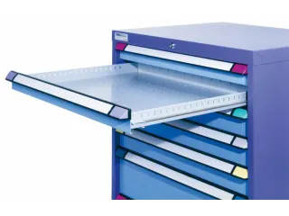 werkbank,HxBxD 840x1500x700mm,multiplexblad,RAL7035,front RAL7035 - 6