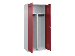 PBM-locker,HxBxD 1850x800x500mm,2vak,vak B 400mm,draaigrendel