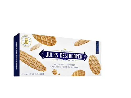 Natuurboterwafel Jules Destrooper 175gr