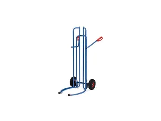 Banden steekwagen 2035A met aanlooprollen 200kg RAL5007 - 1