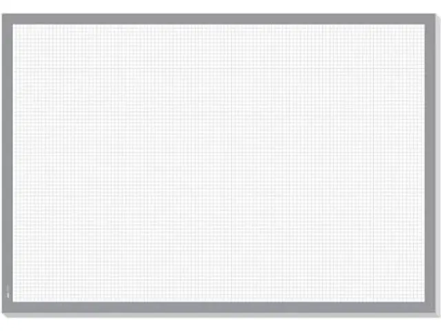 Sous-main Sigel quadrillé blanc/gris 30 feuilles 80g