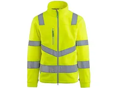 Fleece vest Arco Responsible Hi-Vis geel maat 2XL
