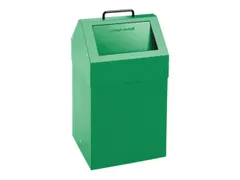 Afvalverzamelaar Vuurremmend 45 Liter 640X330X310Mm Groen