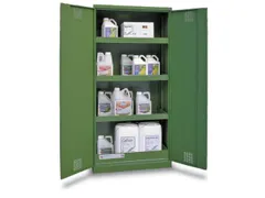 Milieukast 1950x950x500mm 3 Opvanglegborden Bodemopvangbak groen