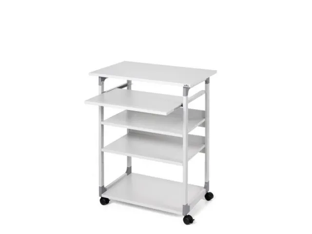 Verrijdbaar Computermeubel Trolley 75 VH Grijs