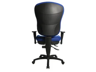 Bureaustoel Topstar Wellpoint 30 SY blauw stof - 5