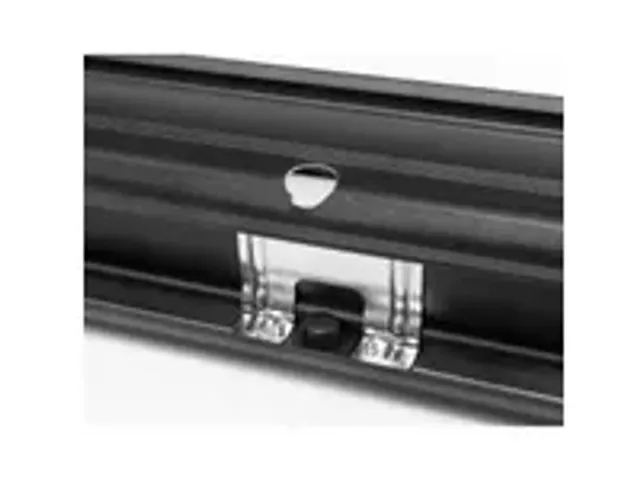 OUTLET Bannière enroulable Challenger 85x200cm 2 pieds Noir