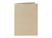 Correspondentiekaart Papicolor dubbel 105x148mm kraft grijs pak 6 st