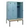 locker met bank,HxBxD 1950x1200x815mm,3vak,vak B 400mm,draaigrendel