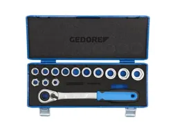 19 SKU-20 Dopsleutelset 1/2 inch,14-delig,10-24mm