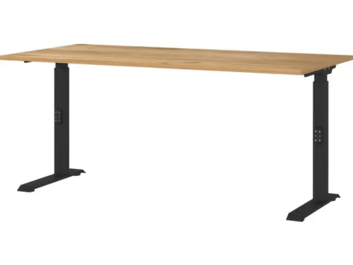 In hoogte verstelbaar bureau,HxBxD 680-910x1600x800mm