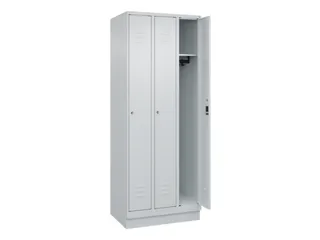 locker,HxBxD 1950x750x500mm,3vak,vak B 250mm,cil.-slot,sokkel - 2