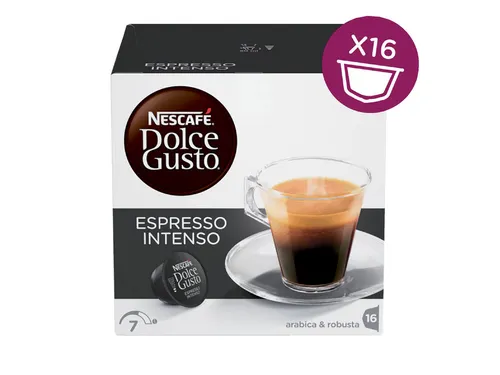 Koffiecups Dolce Gusto espresso intenso 16 stuks