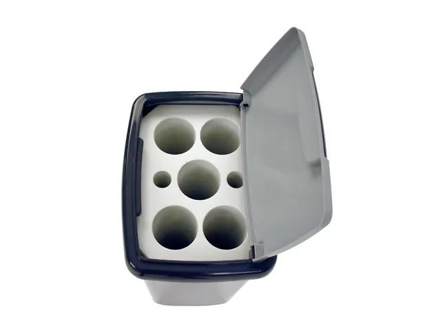 Bekerbak 5-gaats 50 Liter Grijs