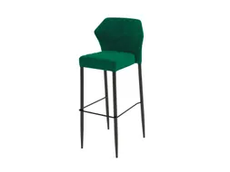 barkruk,zitting H 790mm,zitting stof,zitting velours groen
