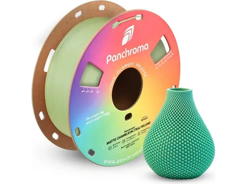 PLA Dual Matte 1,75mm turquoise-geel 1kg Panchroma 3D Filament