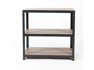 Rek Home Table 175 kg 88x90x45cm 3 Legborden Zwart - 3