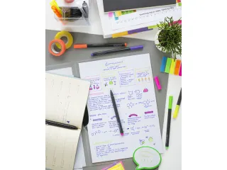 Fineliner Faber-Castell Grip 0,4mm etui 5 stuks neon assorti - 8