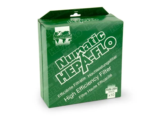 Stofzuigerzak NVM-2BH Hepa- Flo doos 10 stuks