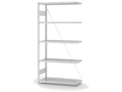 ESD-stelling,aanbouwveld,HxBxD 2500x1310x435mm,vakl. 180kg