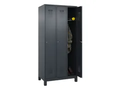 locker,HxBxD 1950x900x500mm,3vak,vak B 300mm,cil.-slot,voeten