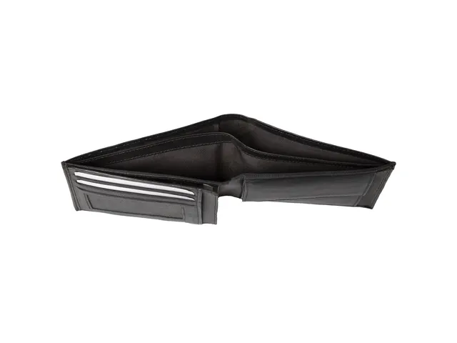 Portefeuille Alassio 10x12x2cm Leer zwart