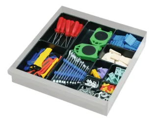 Lade Voor Draaideurkast Ral7035 - 1